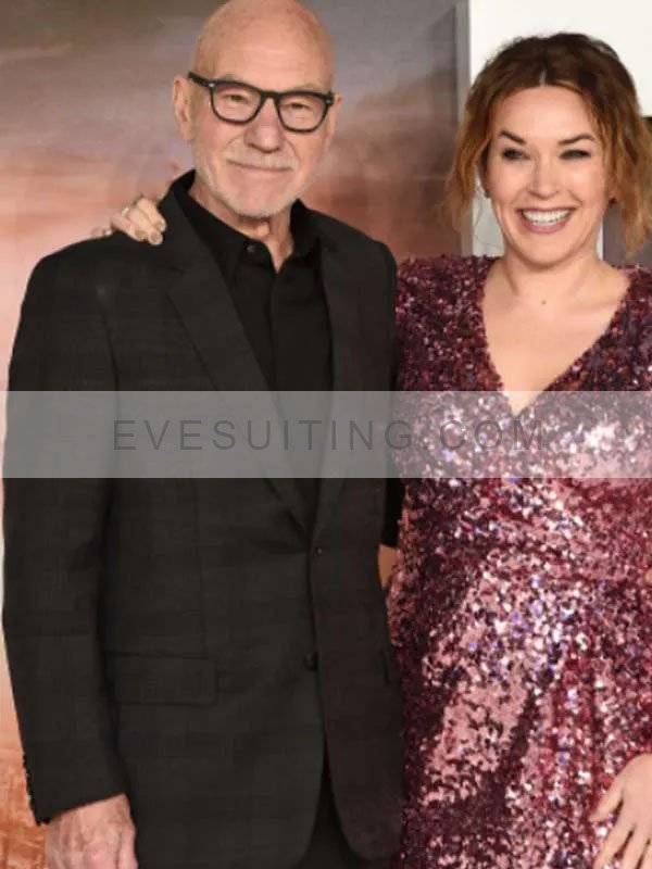Jean-Luc Picard Star Trek Picard Patrick Stewart Black Blazer