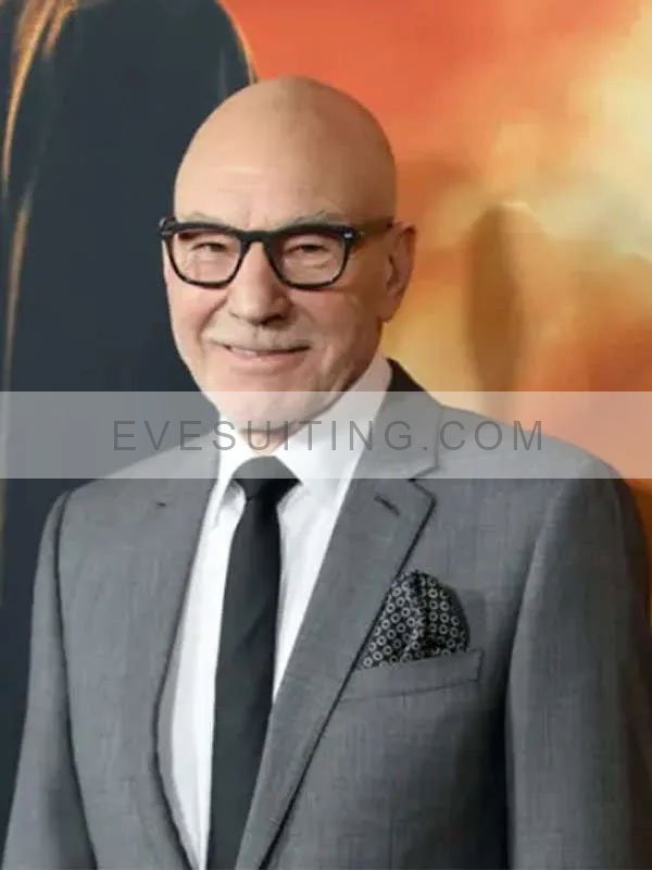 Jean-Luc Picard Star Trek Picard Patrick Stewart Grey Blazer