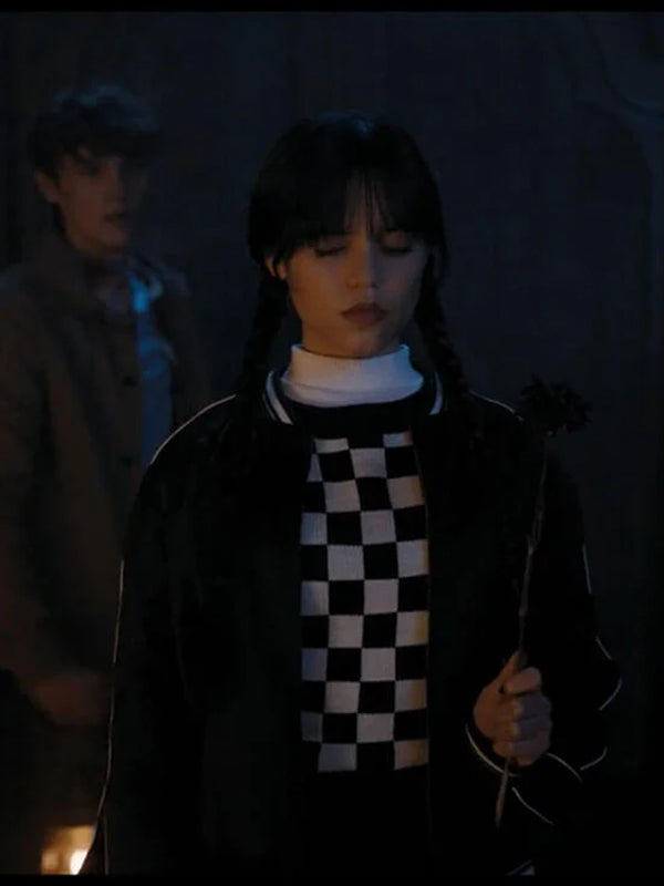 Jenna Ortega Bomber Jacket