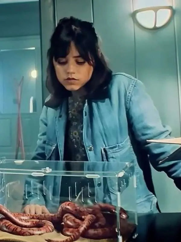 Jenna Ortega Denim Jacket