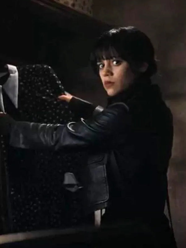 Jenna Ortega Wednesday Addams Jacket