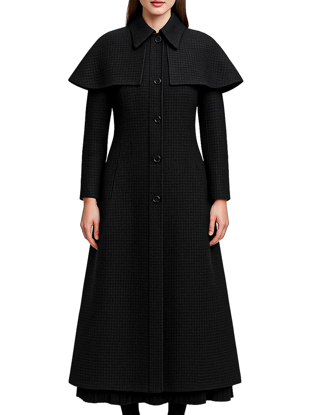 Jenna Ortega Wednesday S02 Coat