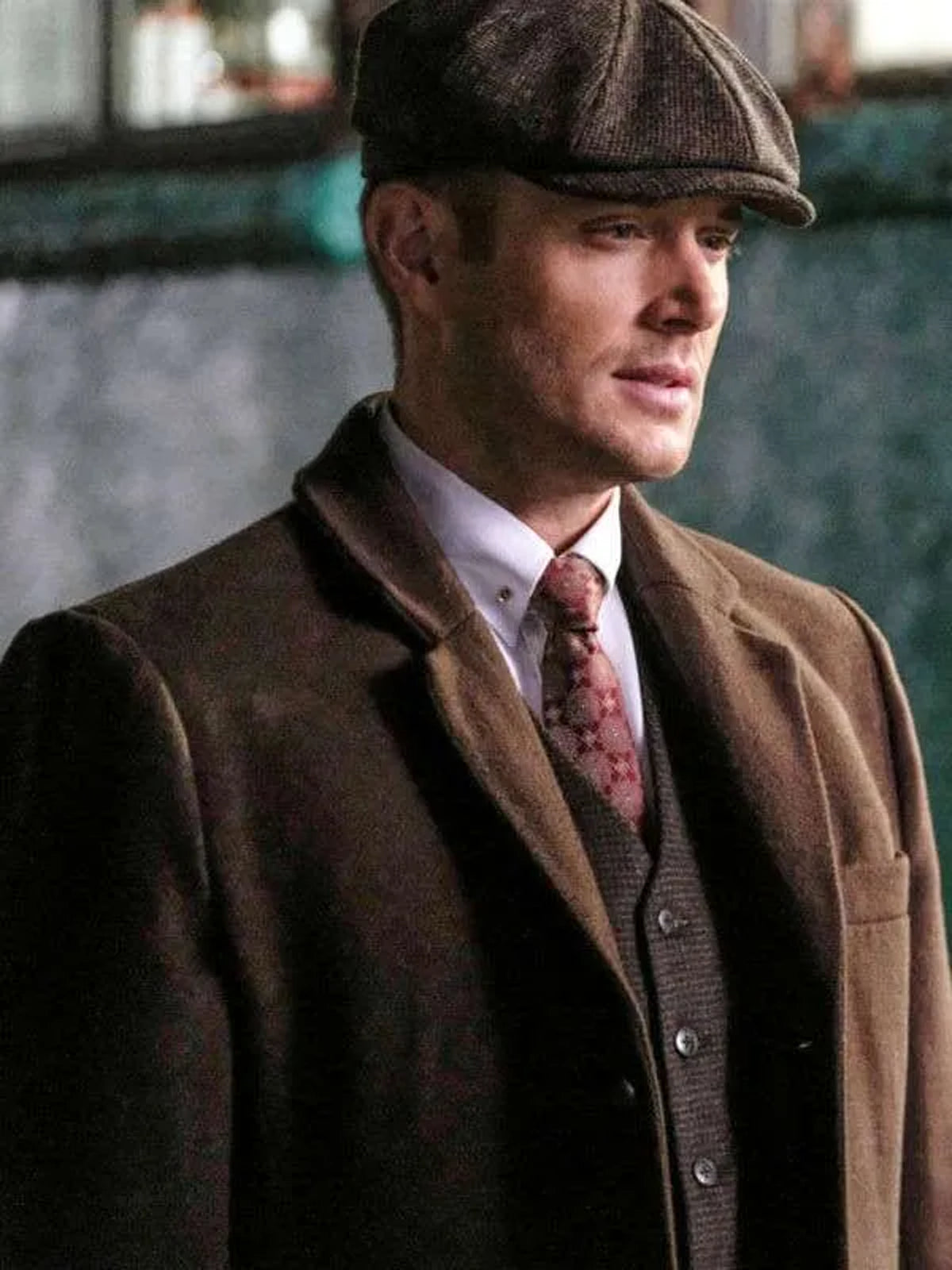 Jensen Ackles Supernatural Dean Winchester Brown Wool Trench Coat