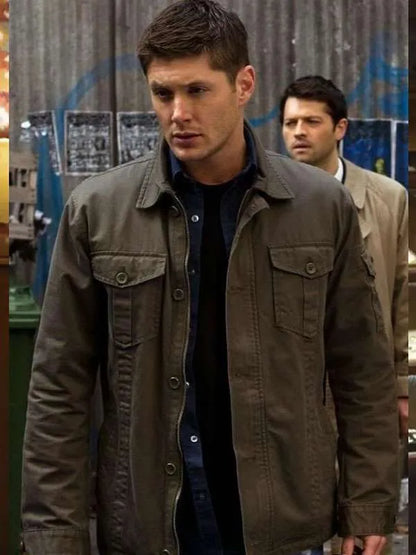 Jensen Ackles Supernatural Dean Winchester Cotton Jacket