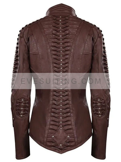 Jeri Ryan Star Trek Picard Season 2 Seven Of Nine Leather Jacket