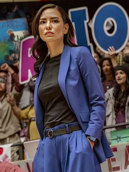 Jessica Matten Rez Ball 2024 Blue Blazer