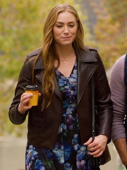Jessica Sipos Love On The Danube Royal Getaway 2024 Brown Jacket