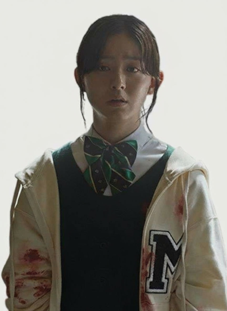 Ji hu Park All of Us Are Dead 2022 Zippered Hoodie