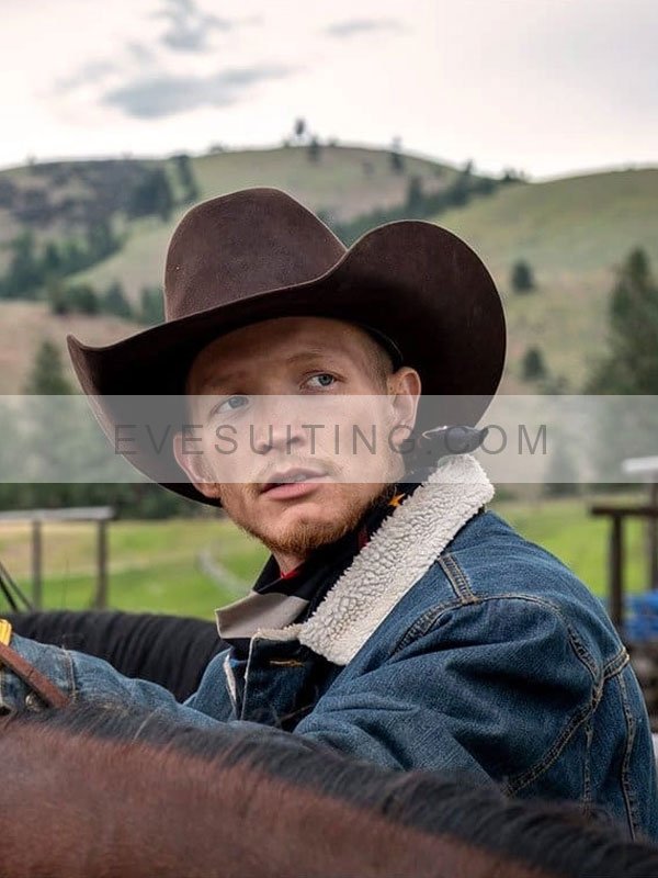 Jimmy Hurdstrom Denim Sherpa Jacket