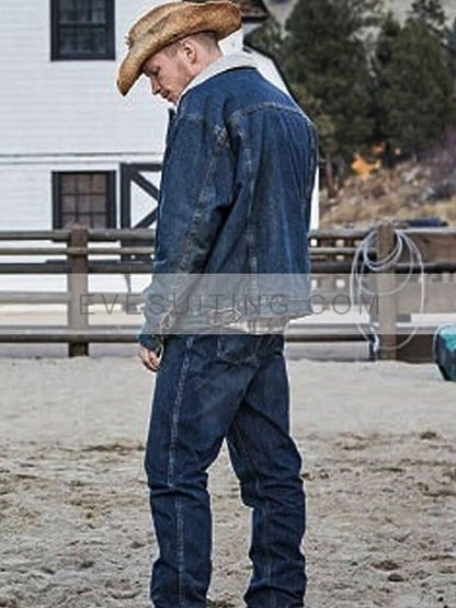 Jimmy Hurdstrom Yellowstone Denim Blue Jacket