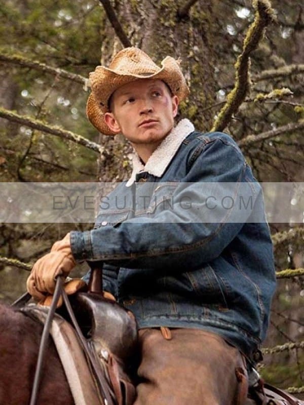 Jimmy Hurdstrom Yellowstone Denim Sherpa Jacket