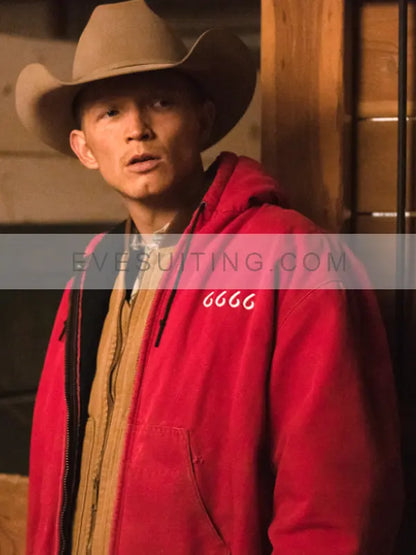 Jimmy Hurdstrom Yellowstone Red 6666 Jacket