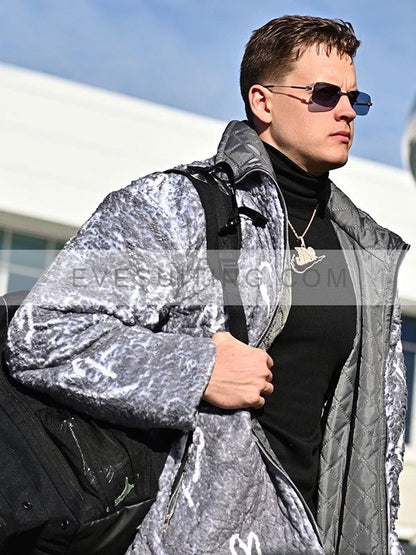 Joe Burrow Postgame Sherpa Heart Jacket