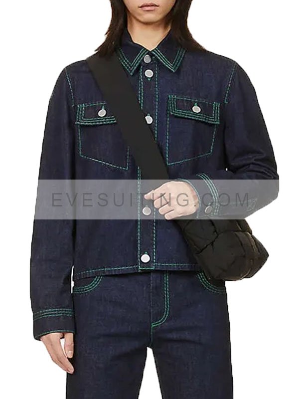 Claim To Fame Season 1 Joe Jonas Blue Denim Jacket