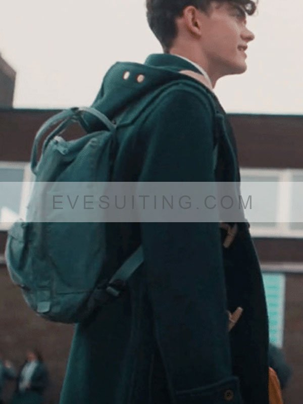 Joe Locke Green Duffle Coat