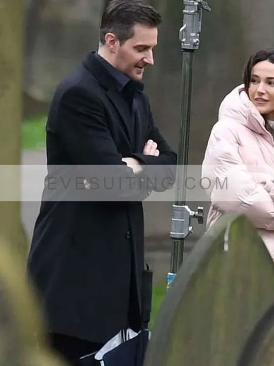 Joe Stern Fool Me Once 2024 Black Trench Coat