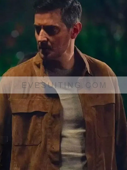 Joe Stern Fool Me Once 2024 Brown Leather Jacket