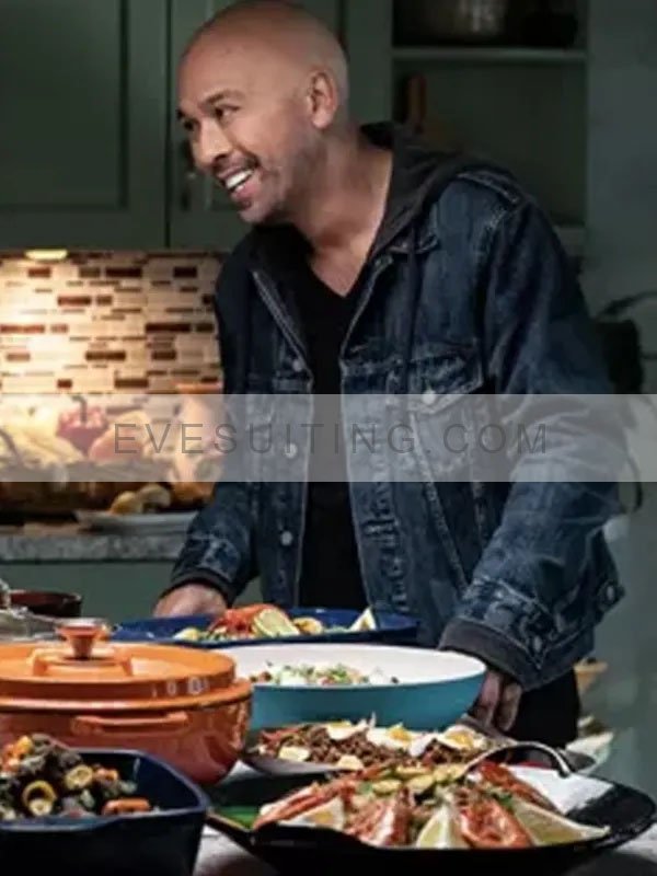 Joe Valencia Easter Sunday Jo koye Blue Denim Jacket