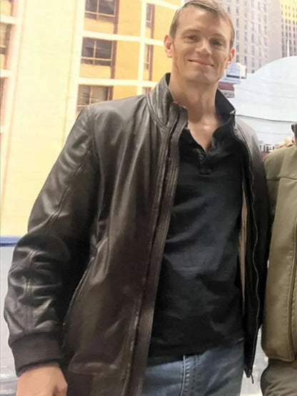 Joel Kinnaman Leather Jacket