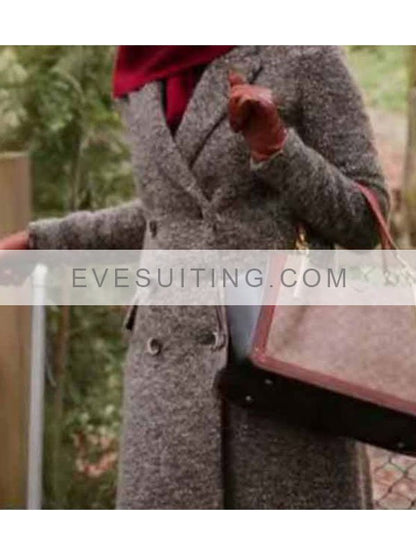 Joey Barnes Virgin River Season 2 Jenny Cooper Grey Wool Coat
