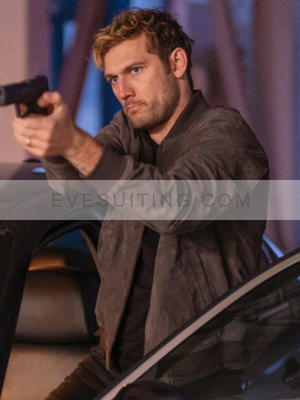 John Branca Chief Of Station 2024 Grey Bomber Jacket