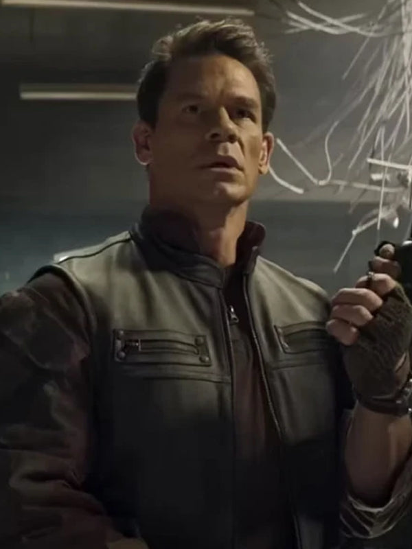 John Cena Hidden Strike 2023 Leather Vest