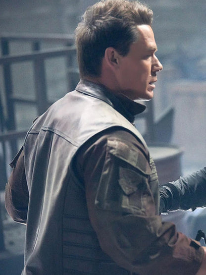John Cena Leather Vest