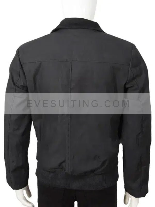 John Dutton Yellowstone Kevin Costner Cotton Black Jacket
