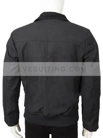 John Dutton Yellowstone Kevin Costner Cotton Black Jacket