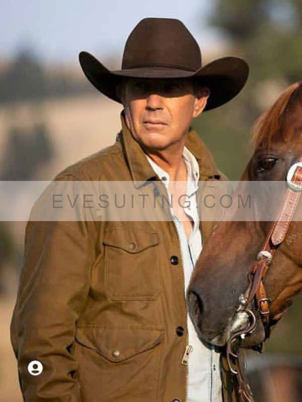 John Dutton Yellowstone S02 Brown Jacket