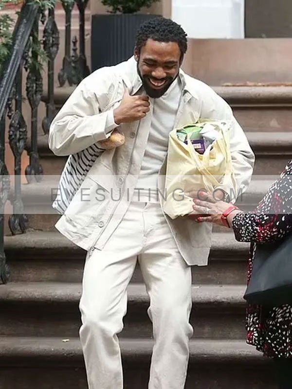 John Smith Mr. & Mrs. Smith 2024 White Jacket