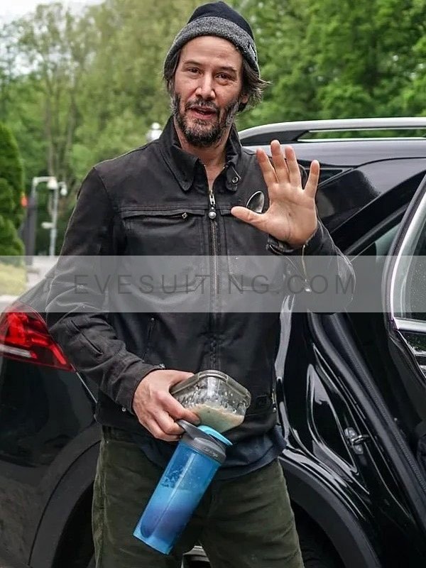 John Wick 4 Keanu Reeves Black Jacket