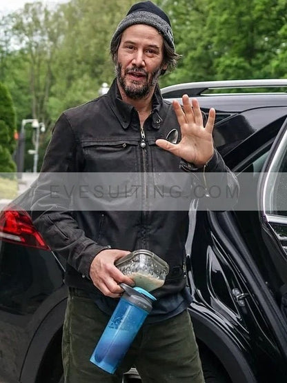 John Wick 4 Keanu Reeves Black Jacket
