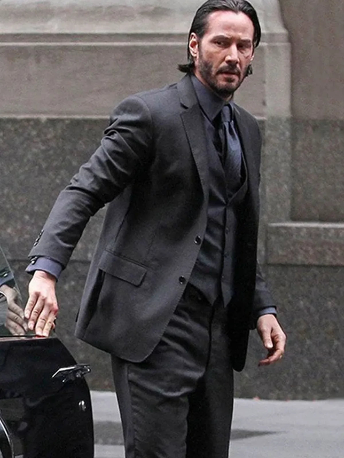 John Wick Three Piece Suit