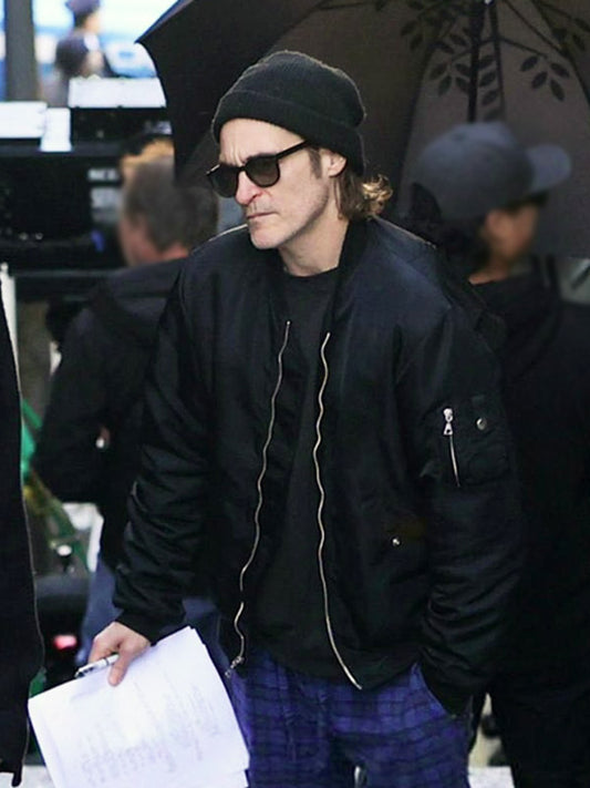 Joker Folie À Deux 2024 Joaquin Phoenix Bomber Jacket