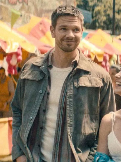 Jon Beavers Grey Cotton Jacket