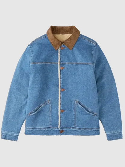 Jonathan Byers Blue Denim Jacket