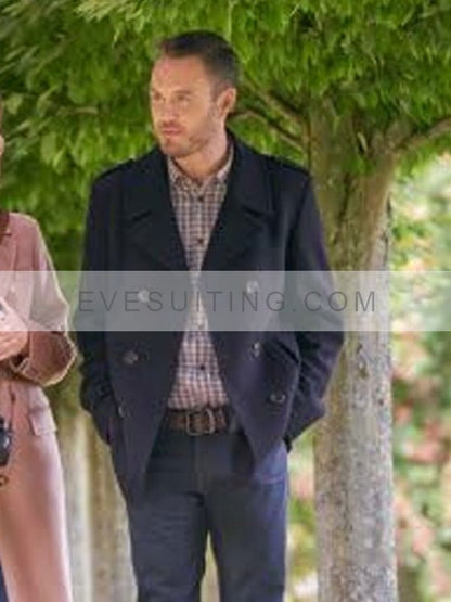 Jordan Young A Scottish Love Scheme 2024 Logan Campbell Black Peacoat