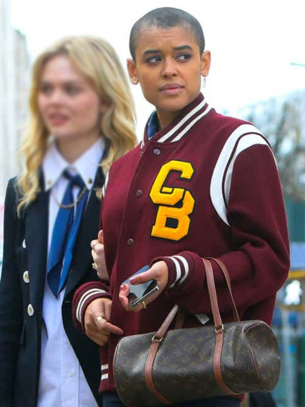 Jordan Alexander Gossip Girl Letterman Jacket