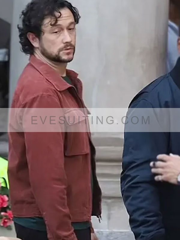 Joseph Gordon-Levitt Beverly Hills Cop Axel F 2024 Det. Bobby Abbott Maroon Jacket