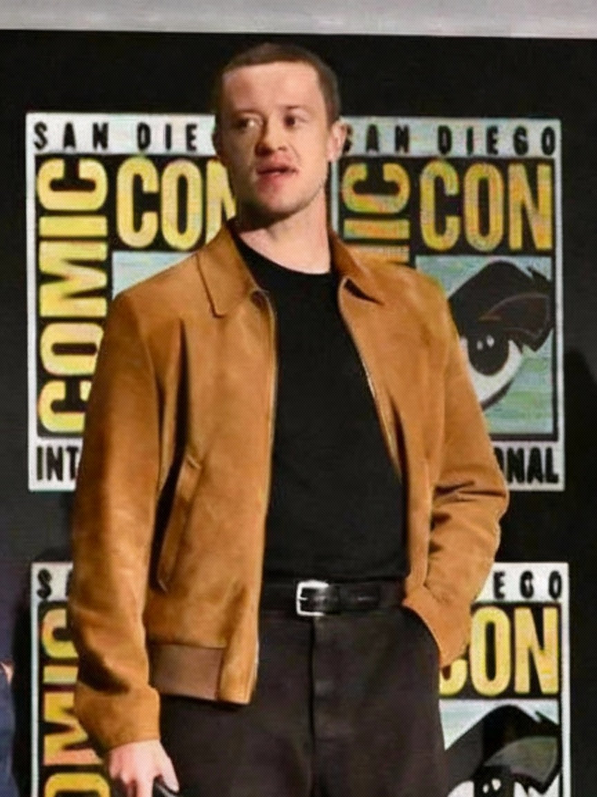 Joseph Quinn Brown Leather Jacket