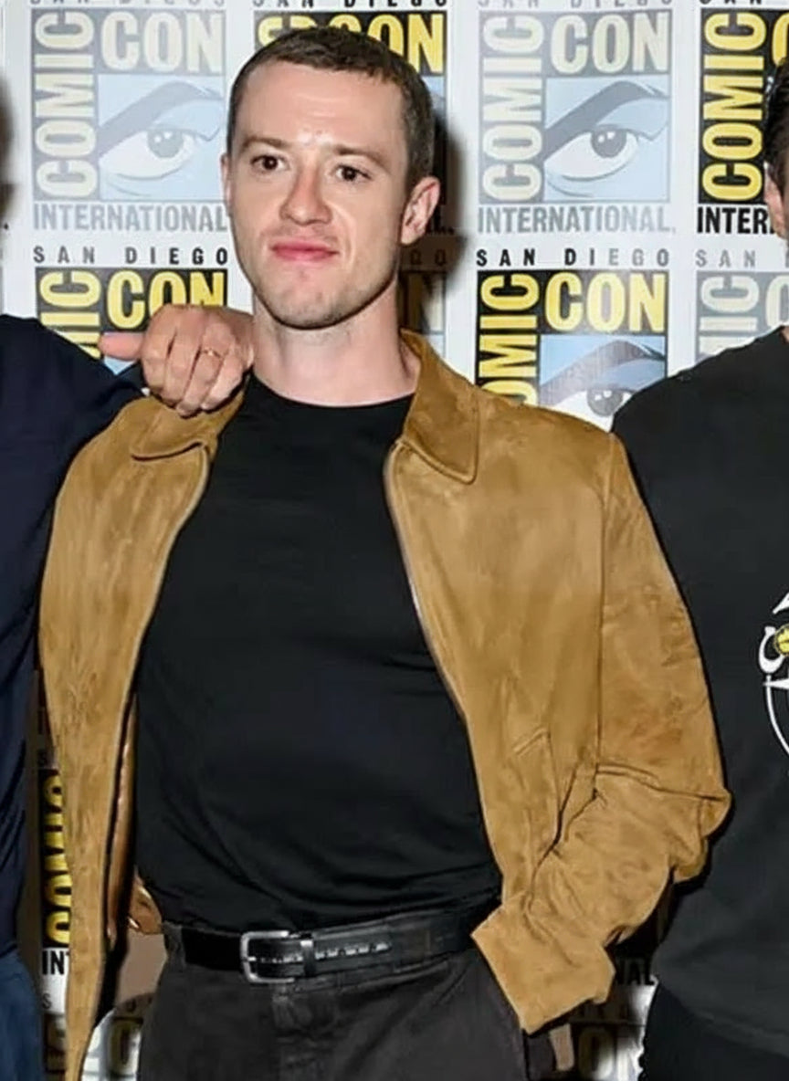 Joseph Quinn Brown Suede Jacket