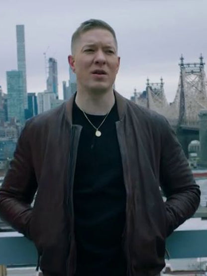 Joseph Sikora Power Book IV Force Tommy Egan Brown Leather Jacket