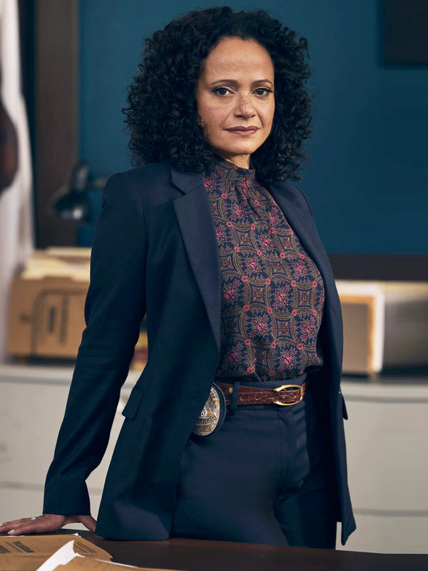 Judy Reyes High Potential 2024 Black Blazer