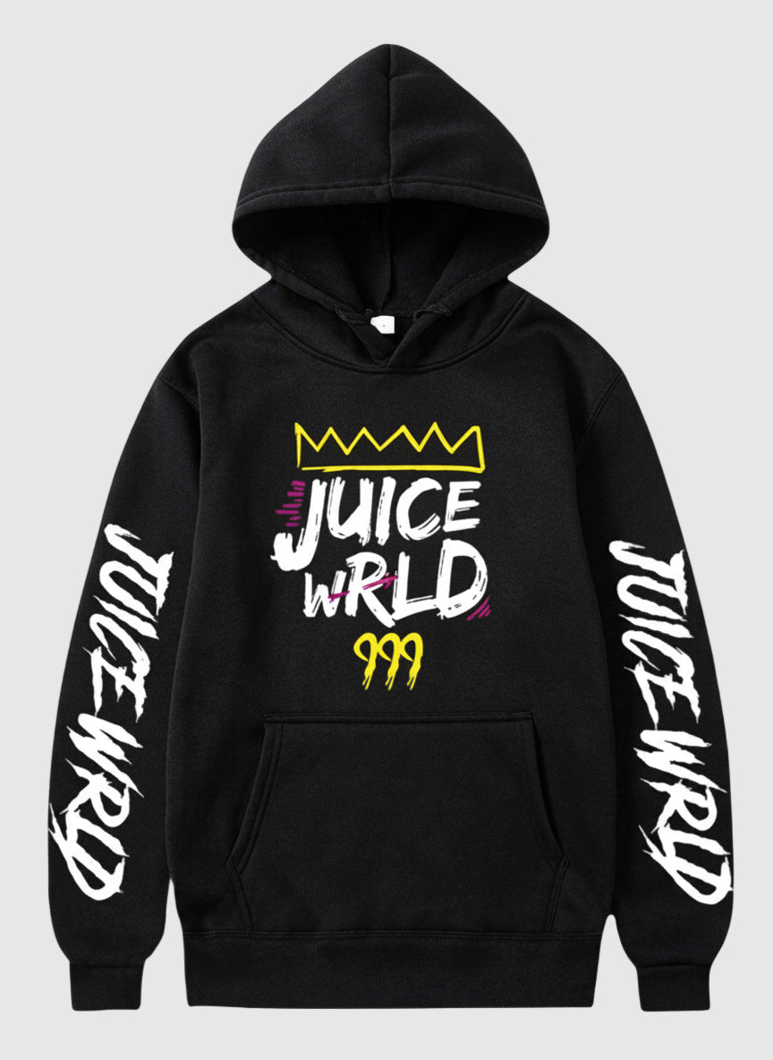 Juice Wrld 999 Black Hoodie