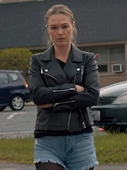 Chosen Family 2024 Julia Stiles Leather Jacket