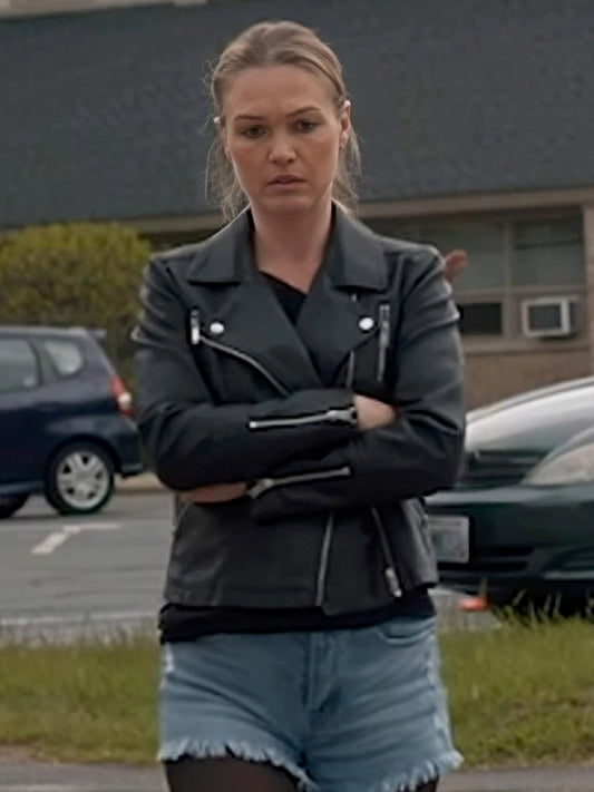 Chosen Family 2024 Julia Stiles Leather Jacket