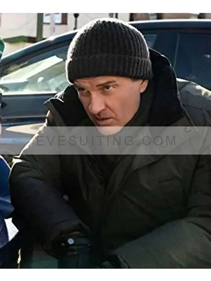 Julian McMahon TV Series FBI Most Wanted S03 Agent Jess LaCroix Black Puffer Coat
