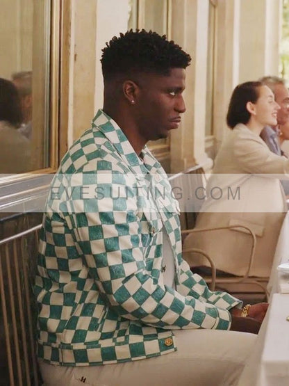 Julien Emily In Paris Samuel Arnold Checked Jacket