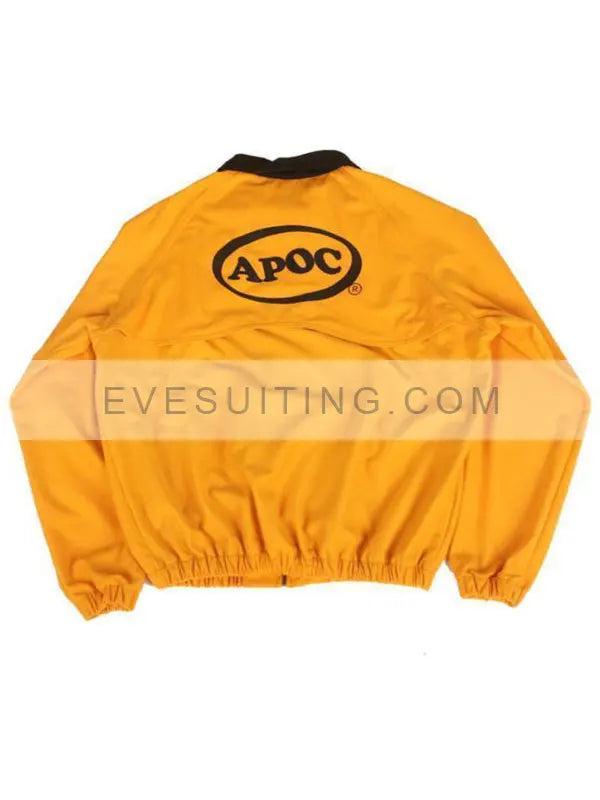 Jungkook Euphoria Yellow Bomber Apoc Jacket